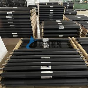 UV Rotary Machine Rubber Roller Good Dynamic Balance And Low Vibration