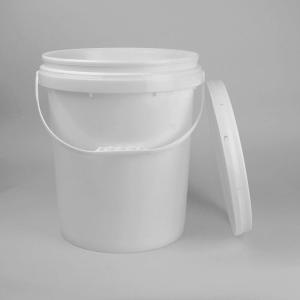 Stackable Chemical 20 Litre Plastic Bucket With Lid Anti UV