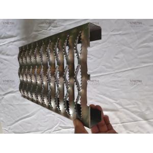 China Anti Skiding Perforated Metal Plate Walkway Grip Strut Safety Grating 2.0-4.0mm on sale
