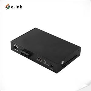 1-Ch HDMI Video + 1-Ch 10 100M Ethernet over Fiber Extender