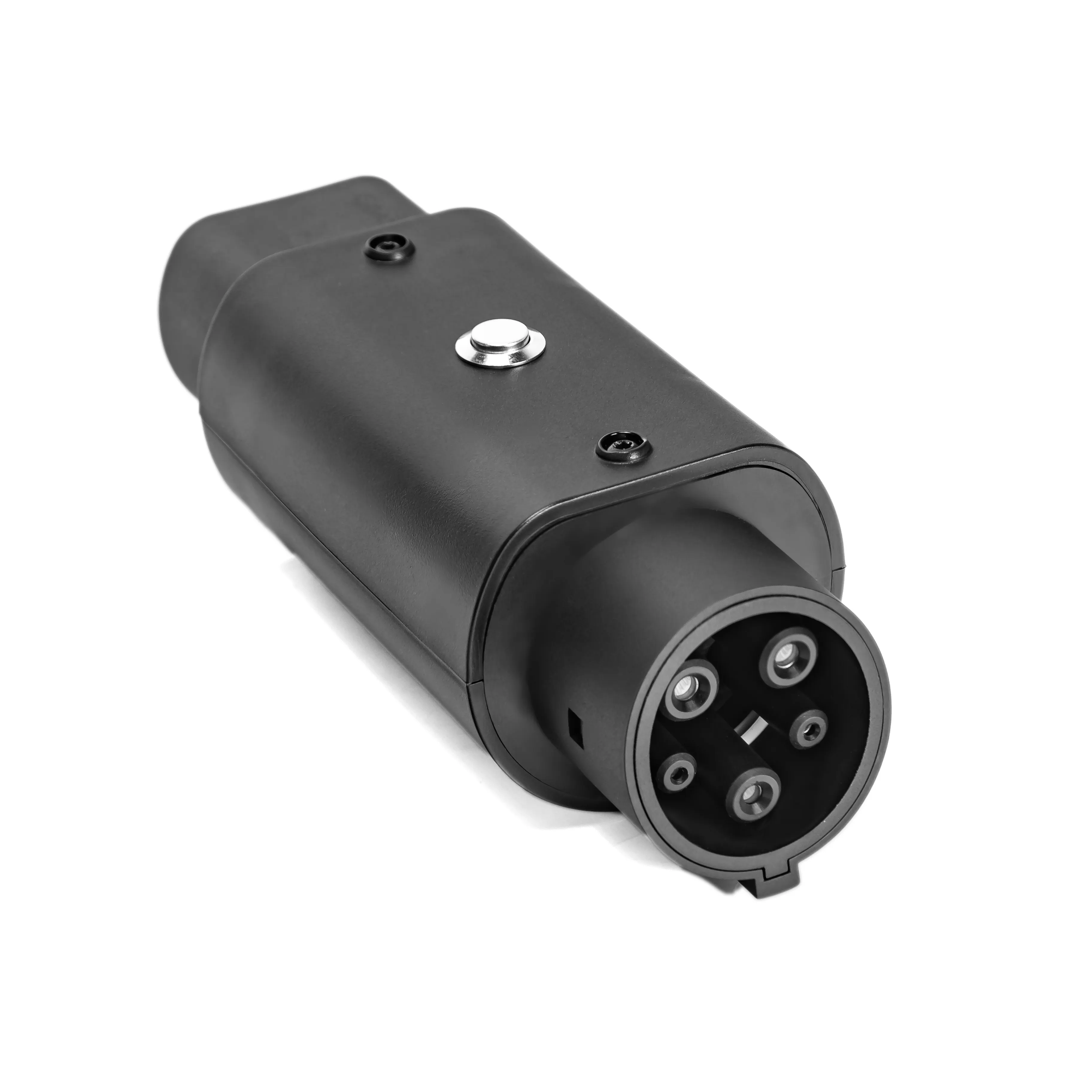 16A/32A Type1 to Type2 EV Charger Socket Plug EV Adapter Compatible With Tesla