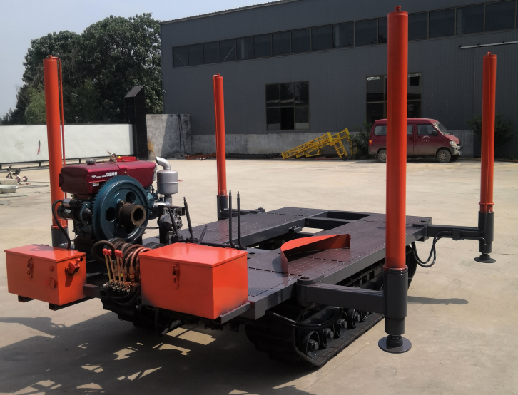 Simple Operation Rubber Track Assembly With High And Low Speed Travel