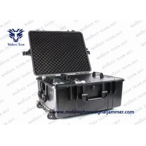 Military Vehicle Bomb Jammer VHF UHF Cell Phone Signal Jammer With DDS Convoy