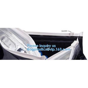 Compostable Environmentally Friendly Frosted Garment Zip lockk, Disposable,