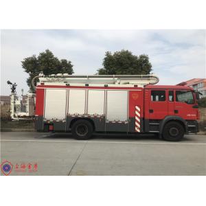 Cheap Short Adjustment Time 4x2 Drive Aerial Ladder Fire Truck 25m Working Height for sale