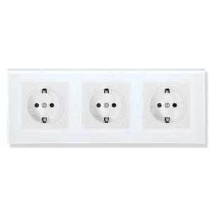 Offices Homes Electrical Wall Socket Round Box Wall Mounted Socket