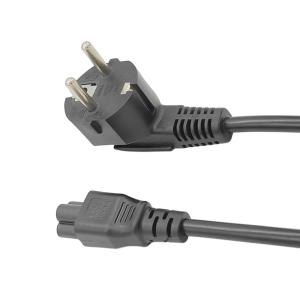 EU Power Cord CEE7/7 Plug to C5 16A 250V 1.8m Copper Cable