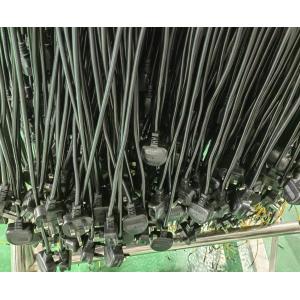 10A 250V UK Power Cord 1.5m 1.8m 2m 5m Black 3 Pin BS1363 To IEC 320 C13