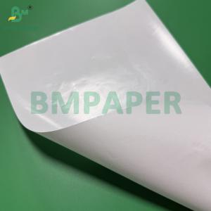 1 Side PE Coated Paper White Kraft Paper 40g + 10g Size 36 X 25 Inches