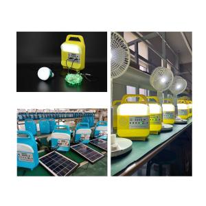 Portable Mini Solar Power Lighting Kits Energy System With Bt Speaker And Radio