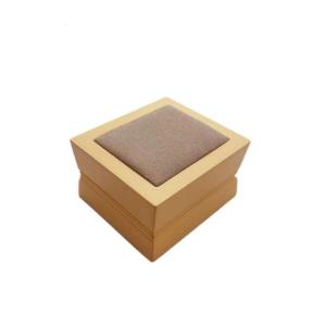 Elegant Lacquer Finish Wooden Jewelry Box With Custom Inside PU Leather