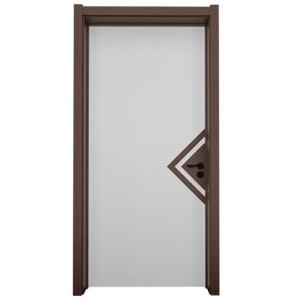 China Fixed Front Entry Solid Wood Pivot Door For Commercial Building on sale