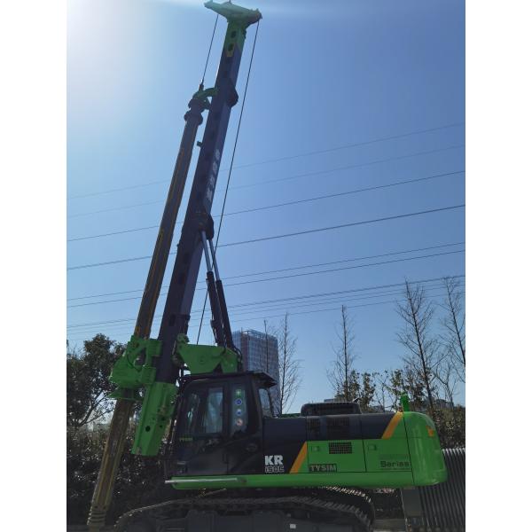Quality 1500mm Diameter Caterpillar Hydraulic Piling Rig Machine Electrical Control wholesale