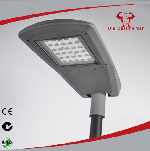 100W IP66 Waterproof 4000k Led Street Light Housing Smart Sensor Photocell