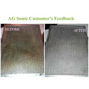 61L Tank Ultrasonic Filter Cleaning Machine To Remove Oil Dust Rust Carbon Dirt