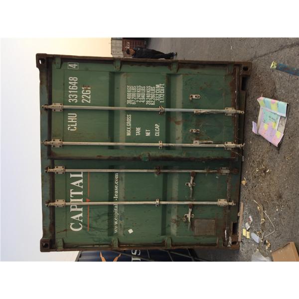 20 Feet Used Steel Storage Containers / 2nd Hand Containers For Sale
