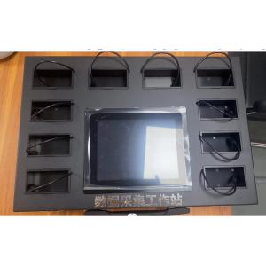 FCC body worn camera docking station with 1x RJ45 1xUSB 3.0 Interface