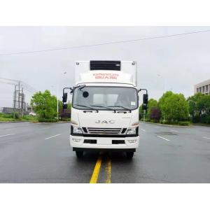 5 Ton JAC Refrigerated Box Truck 19CBM Cold Chain Transport Vehicle