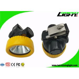 4000lux Mining Hard Hat Lights 2.2Ah Battery All In One Strcture With Plug In