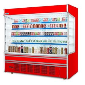 White Led Adjustable Shelf Lighting Multideck Open Chiller