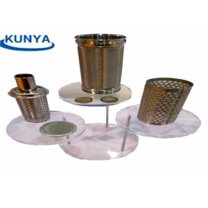 Architectural 904L Inconel Stainless Steel Filter Element Mesh Baskets