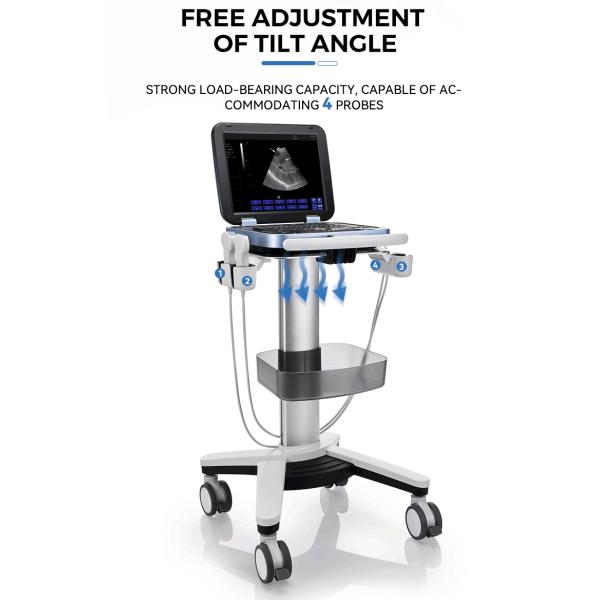 High Quality Cheap Mobile Portable Ultrasound Hospital Medical Trolley for Clinic