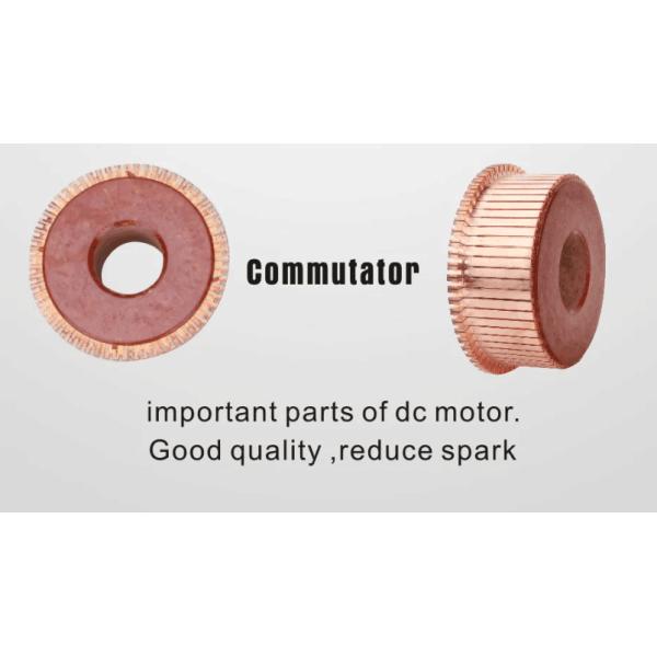 IE2 Efficiency 90V PMDC Motor 1/2Hp 1750RPm Motor 56C TEFC DC Electric Motor