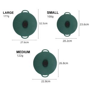 BPA Free Anti Overflow Silicone Splatter Shield