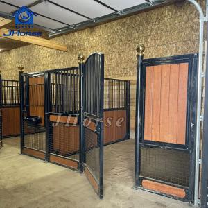 Heavy Duty Steel Horse Stall Panels 1/4 Inch Easy Assembly 4 Set