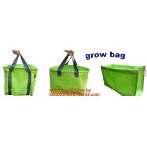200L Foldable leaf bag garden waste bag reciclyng garden leaf bags with wheels