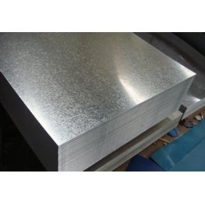 China 0.15mm 3.8mm Hot Dipped Galvanized Steel Sheet JIS G3302 SGCC Big Spangle on sale