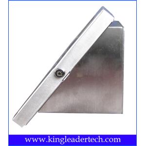 Powder Coated Rugged Metal Ipad Security Kiosk Desktop / Wall Mounting