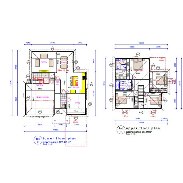 Modern Prefabricated Prefab Villa Light Gauge Steel Structure Housing Modular House Ktis