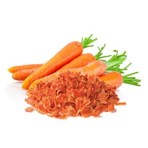 Cheap Dehydrated Orange Red Dried Carrot Chips Low Sugar for sale