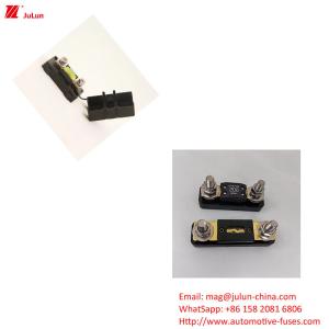 Eu UL 32V 30A-500A Copper Automotive Fuse Plastic / Nylon Automotive Fuse Seat