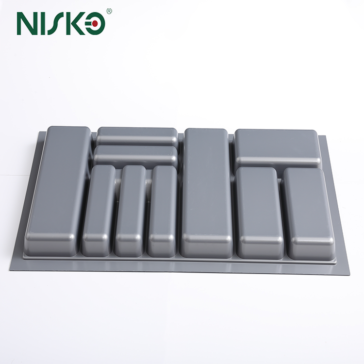 Kitchen Silverware Storage Cutlery Tray Box Utensil Drawer Insert For Forks