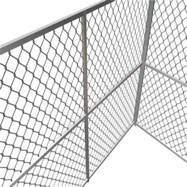 Quality Pvc Coated / Galvanized 10 Gauge Chain Link Fencing Anti Rust wholesale