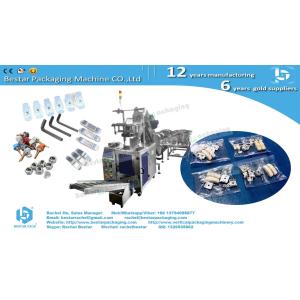 Automatic Counting Packaging Machine with 9 Custom Vibratory Bowls and Bucket
