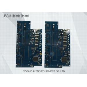 Professional Durable Laser Printer PCB Blue USB 8 Heads Headboard