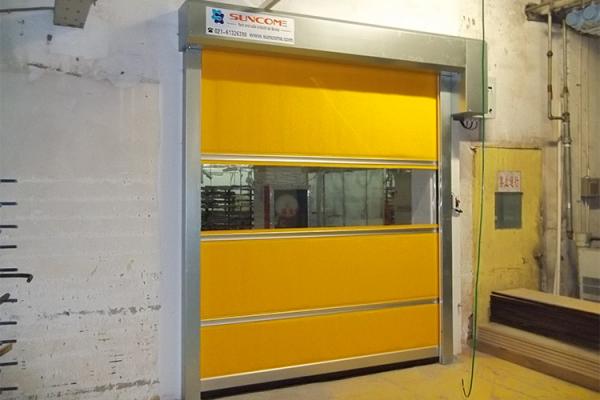 Quality High Speed Shoulder Protection PVC Roll Up Door / Rolling Steel Doors ISO Approved wholesale