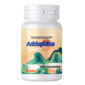 Sugar Free Probiotic Capsules With 100 Million Acidophilus Cultures Daily