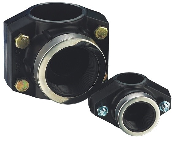 Plastic Irrigation PP Compression Fitting Clamp Saddle with Light Color QX