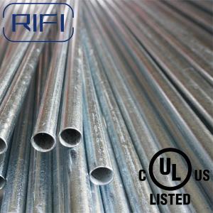 Cheap UL 1/2inch-4inch EMT Conduit Pipe with Pre-galvanized and Hot Dipped Galvanized Surface Finish for sale