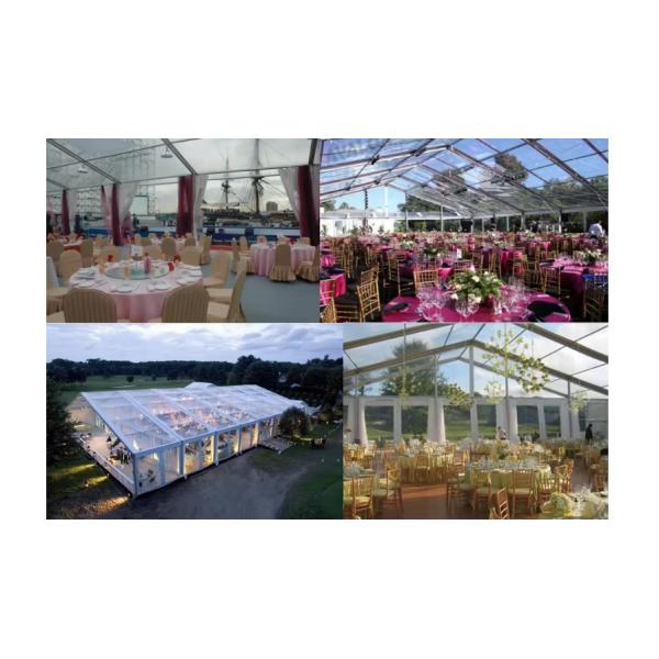 Clear Wedding Marquee Tents Heavy Duty Marquee Tent For Party Eventts Outdoor