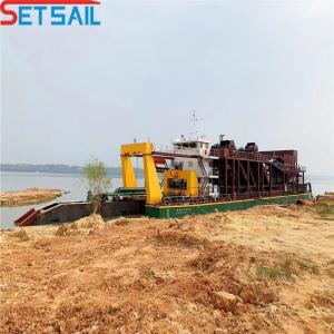 Cheap Port Dredging Cutter Suction Dredger with Cummins Diesel Engine and CE Certification for sale