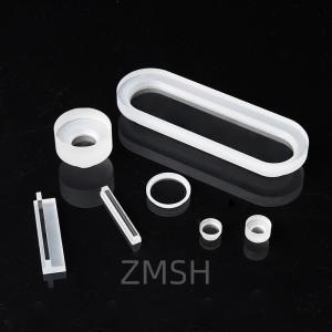 Quartz Glass Windows CNC Machined Irregular Fused Silica Plates For Optical And