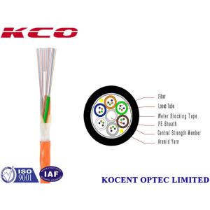 China Custom 12 Multi Strand Fiber Optic Cable Single Mode PE Material Indoor Outdoor on sale