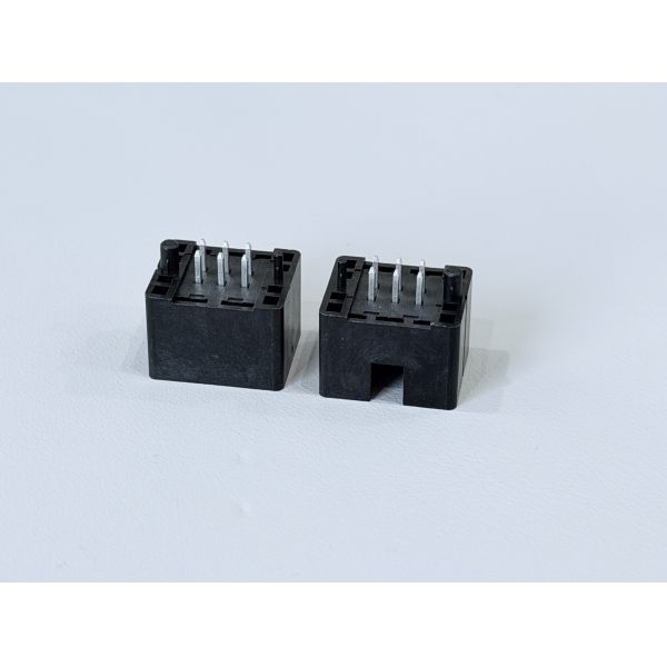 2.54mm Pitch 2×3 DIP PCB Connector, 6-Pin Vertical Electronic Terminal Connector, PA9T High-Temperature Housing, Copper Alloy Contacts, 5A Power &
