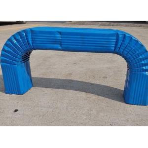 380V 50Hz Gutter Bender Machine / Rain Gutter Equipment Custom Full Automatic