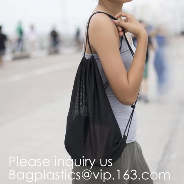 Quality Heavy Duty Laundry Nylon Mesh Stuff Bag with Sliding Drawstring,Durable Nylon Mesh Drawstring Laundry Bag Portable Trave wholesale